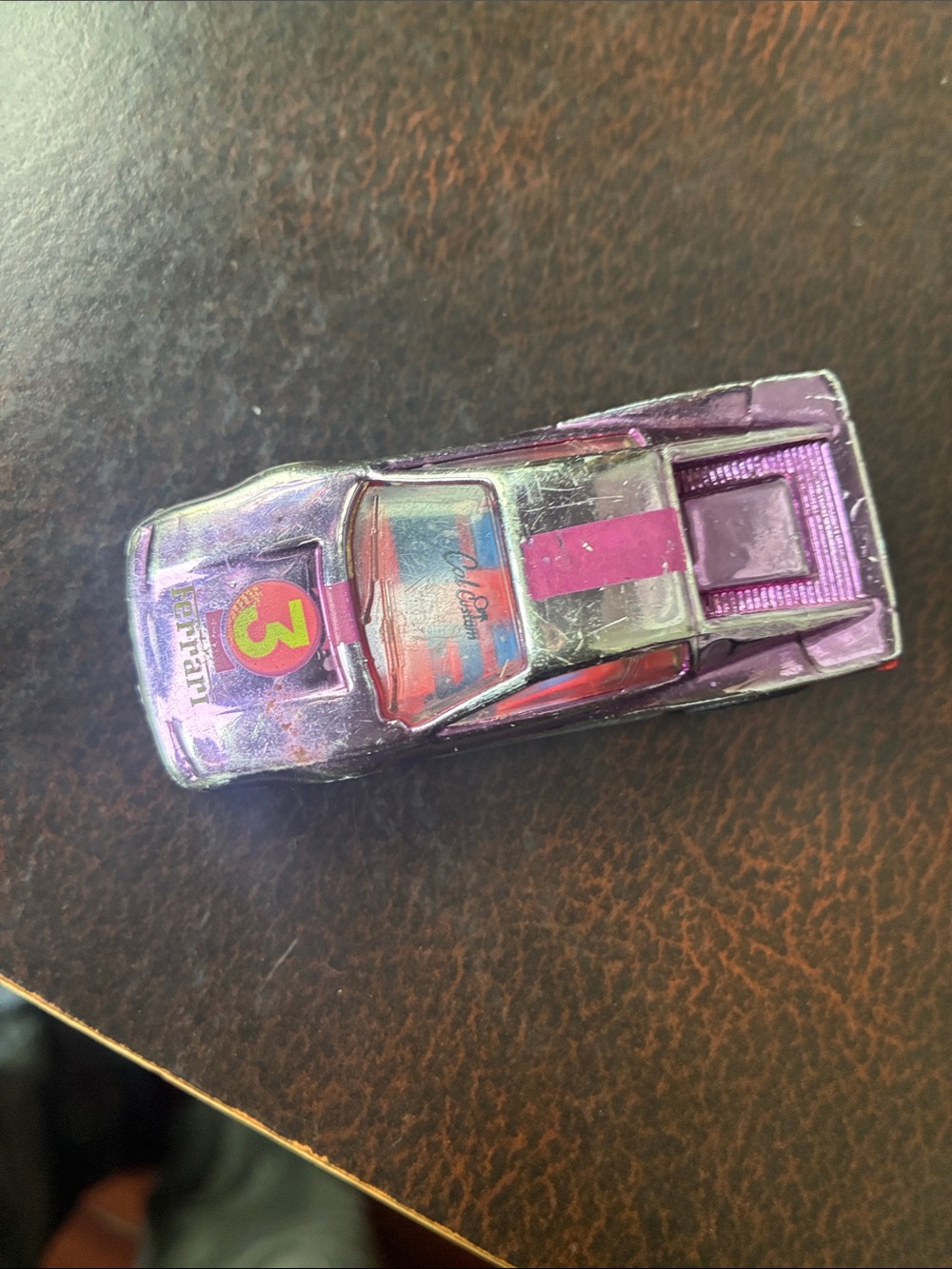 Purple Kids Toy Race Car - Classic Die-Cast Vehicle hot wheels 1988